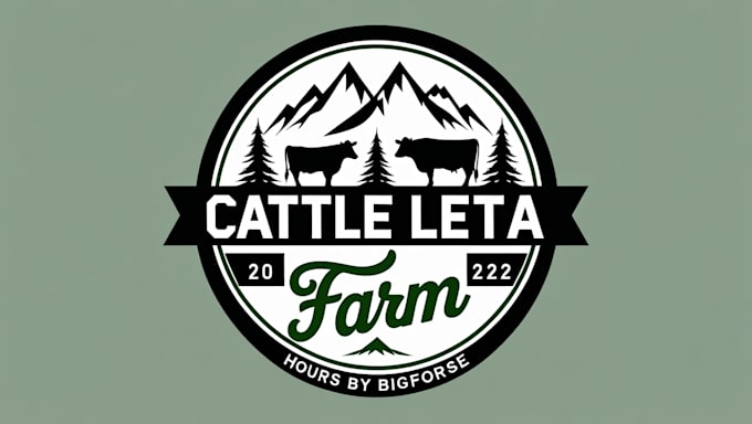 Gig Preview - Design a premium hand dawn vintage farm logo