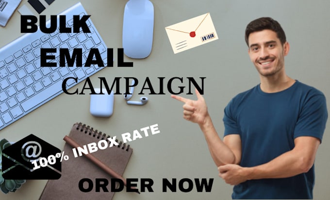 Gig Preview - Send bulk email marketing, bulk email blast, email campaign