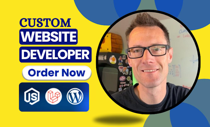 Gig Preview - Build or rebuild website development, full stack developer create custom website