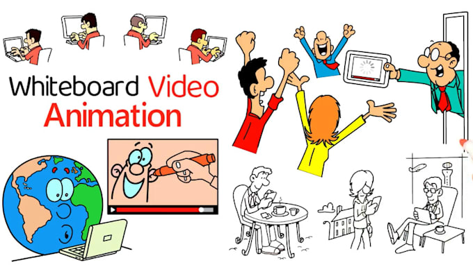 Gig Preview - Create engaging whiteboard animation video, explainer video, motion graphics