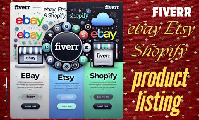 Gig Preview - Do professional  product listings on ebay etsy and shopify