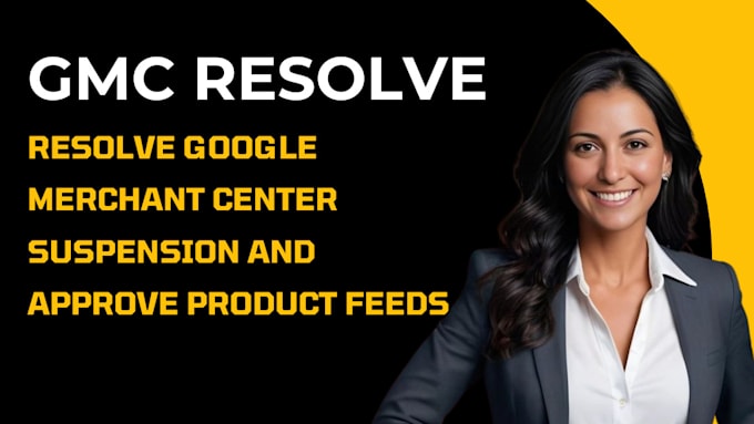 Gig Preview - Resolve google shopping ads merchant center gmc suspension issue for shopify wix