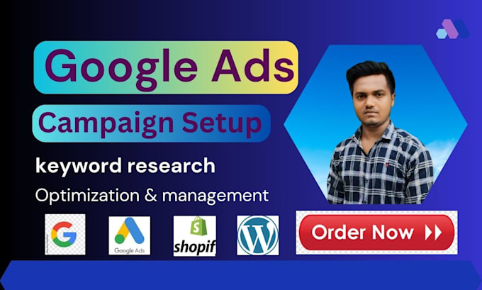 Gig Preview - Setup and manage your google ads adwords PPC ads campaign