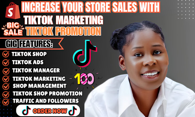 Bestseller - setup tiktok shop dropshipping, tiktok shop manager or tiktok shop marketing