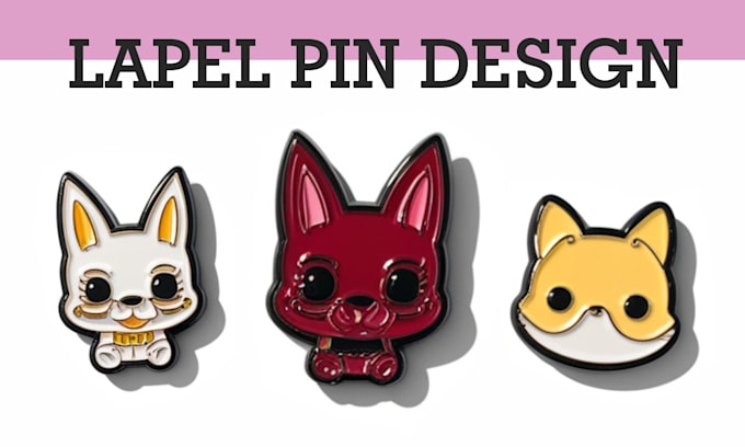 Bestseller - create a premium custom enamel pin design in 12 hours