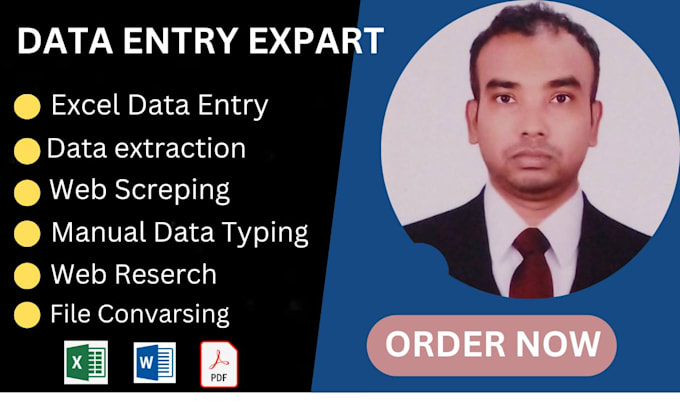 Bestseller - do data entry and web research experts