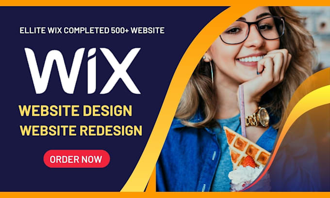 Gig Preview - Design wix website and redesign wix business website