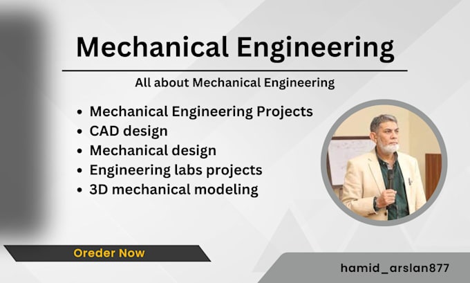 Bestseller - do mechanical engineering problems, projects, labs, and provide cad designs