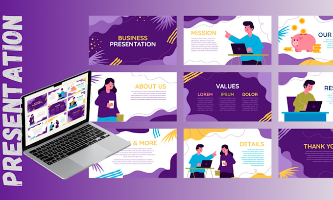 Gig Preview - Design professional powerpoint, google slides and  pitch deck