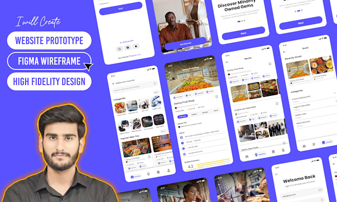 Bestseller - create high fidelity website prototypes and figma wireframes