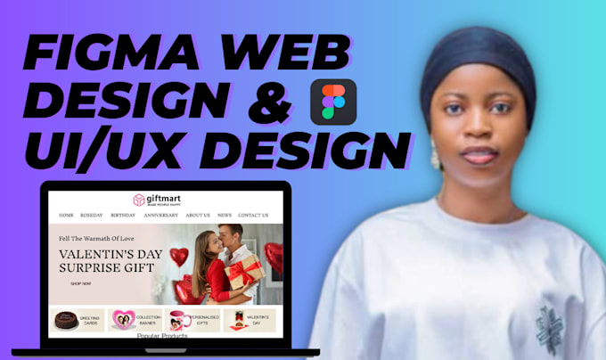 Gig Preview - Do figma ui UX design, figma website design, mobile app UI UX, figma prototyping