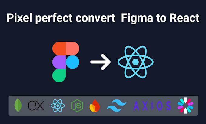 Bestseller - transform your figma to react website with pixel perfect