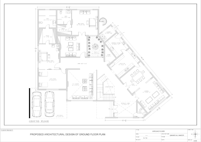 Gig Preview - Create detailed 2d architectural working drawings