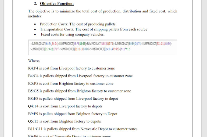 Gig Preview - Do operations research linear programming r studio supply chain management tasks