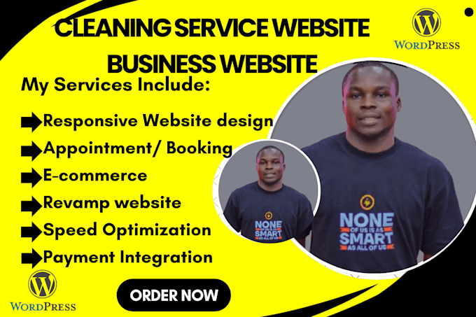 Gig Preview - Cleaning service website with booking koala, booking koala website, bookingkoala