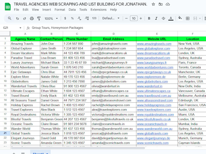 Gig Preview - Do accurate data entry, web research, copy paste