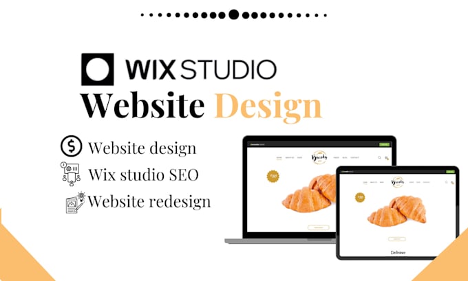 Gig Preview - Create wix studio website design,redesign wix studio website