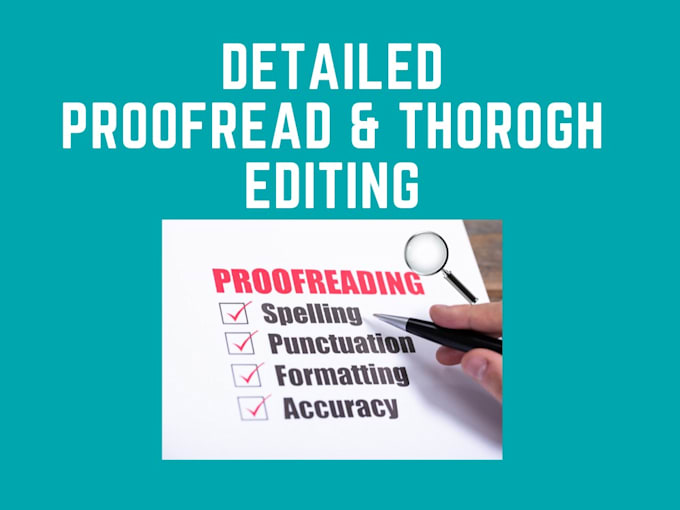 Gig Preview - Create a professional proofreading service for flawless writing