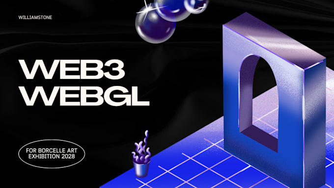 Gig Preview - Build stunning 3d websites with react HTML CSS javascript threejs web3 game web