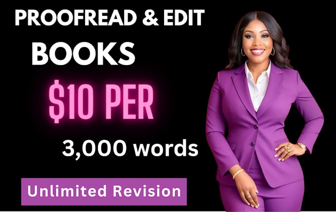 Gig Preview - Book proofreading novel editor book editing and formatting ebook paperback