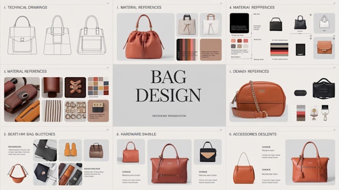 Gig Preview - Design any bags, handbag, tote bag, backpack, tech pack duffle and accessories