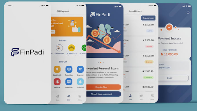 Gig Preview - Develop wallet app fintech app crypto wallet app money transfer app bank app