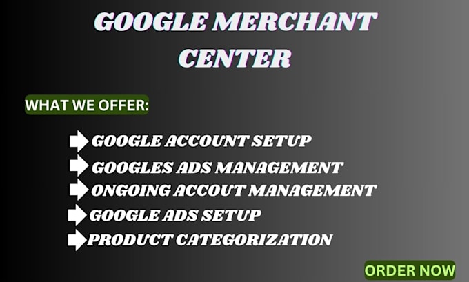 Bestseller - increase your online visibility with google merchant center setup