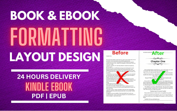 Gig Preview - Do book formatting for print book and ebook