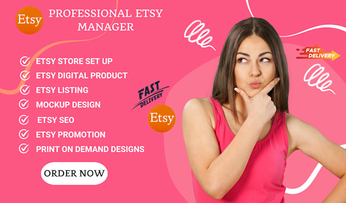 Gig Preview - Set up your etsy shop,add listings, SEO or do a complete overhaul