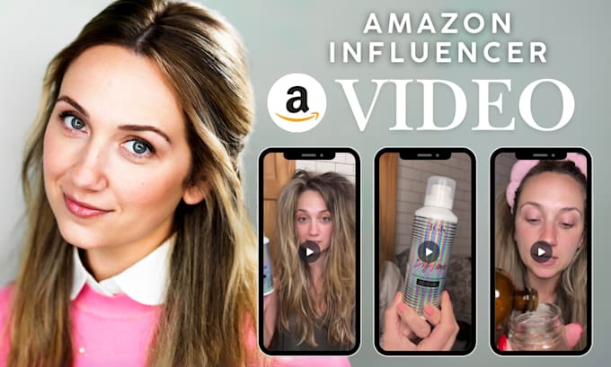 Gig Preview - Create a shoppable amazon influencer video and upload