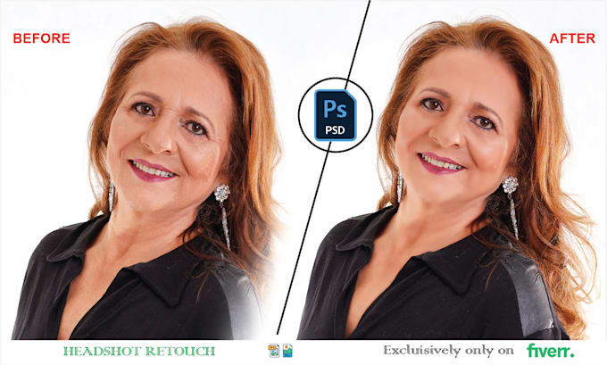 Gig Preview - Do naturally retouch headshot, portrait social media or blog