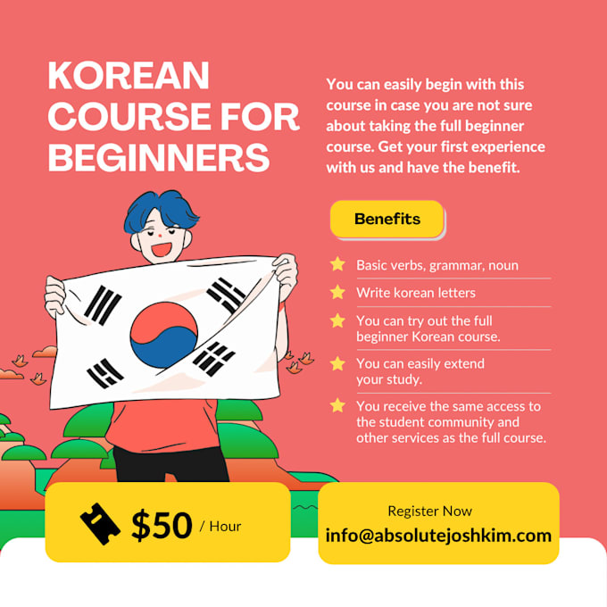 Bestseller - provide fun and engaging korean language lessons online