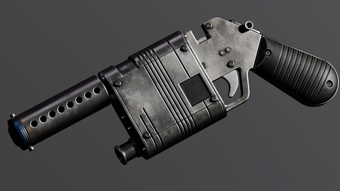 Gig Preview - Do 3d hard surface models with realistic textures