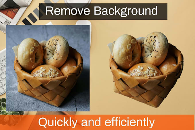 Gig Preview - Remove backgrounds and edit your images in under 24 hours