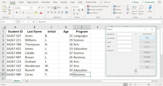 Gig Preview - Data entry for best price