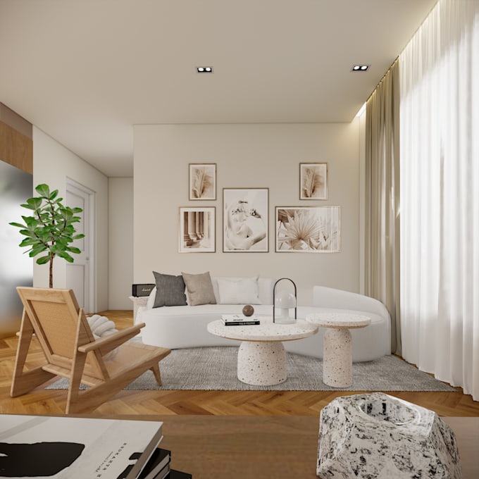 Gig Preview - Create 3d design interiors, exterior and with 3d renderings