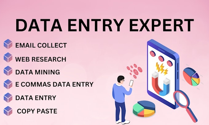 Gig Preview - Do data entry, copy paste, linkedin research, web research