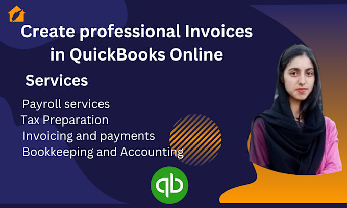 Gig Preview - Create invoice in qbo and do monthly bookkeeping