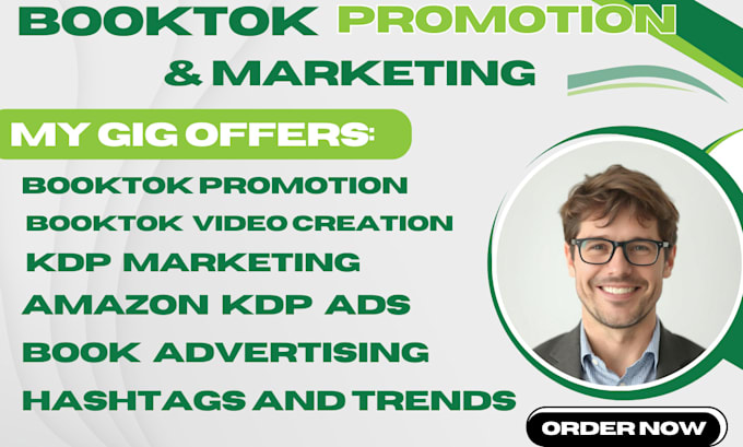 Gig Preview - Do booktok video amazon kdp ads ebook promotion book advertising kdp marketing