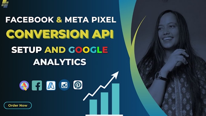 Bestseller - expertly integrate meta pixel conversion API and google analytics and ROI growth