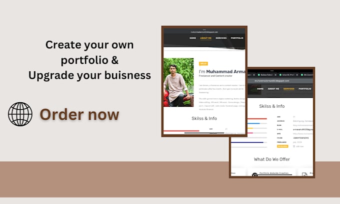 Bestseller - create portfolio website and fully customised