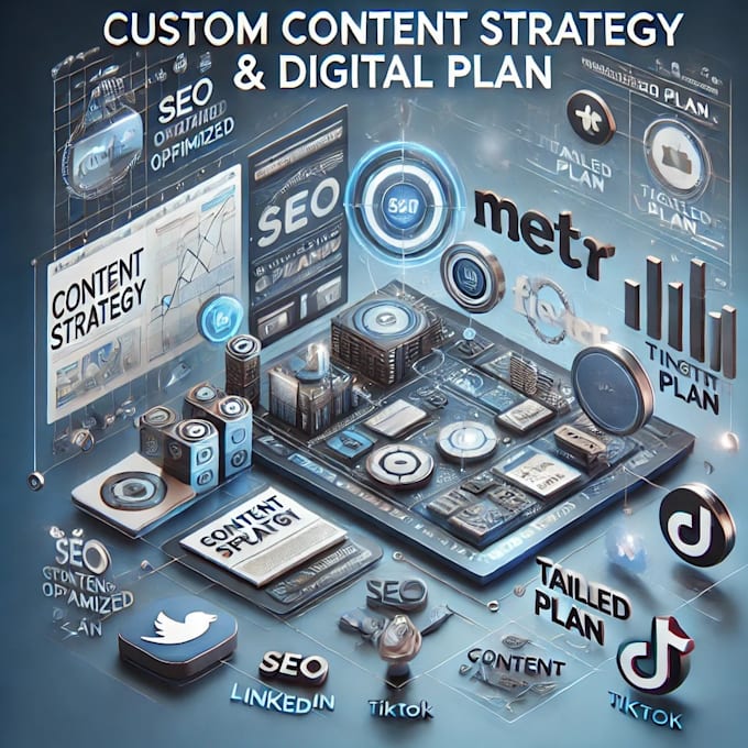 Gig Preview - Create a winning content strategy and transform it into a digital content plan