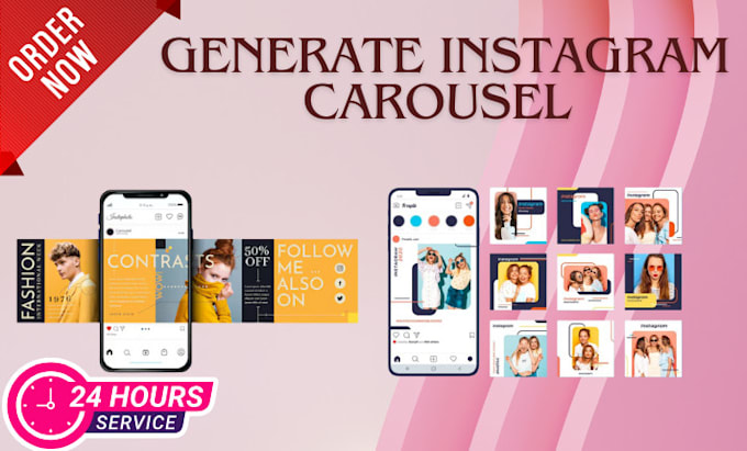 Gig Preview - Design  carousel for instagram and  creative carousel post for  your instagram