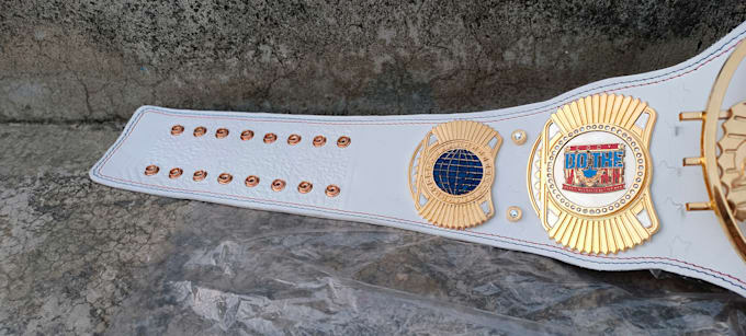 Gig Preview - Replica and custom wrestling belt