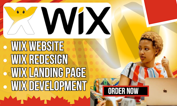 Gig Preview - Do wix website design and redesign, wix website, or wix online store