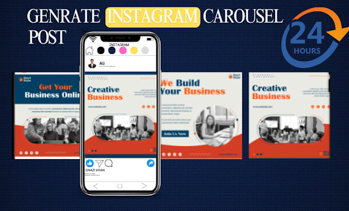 Gig Preview - Create attrectie social media,carousel post,banner and ads design