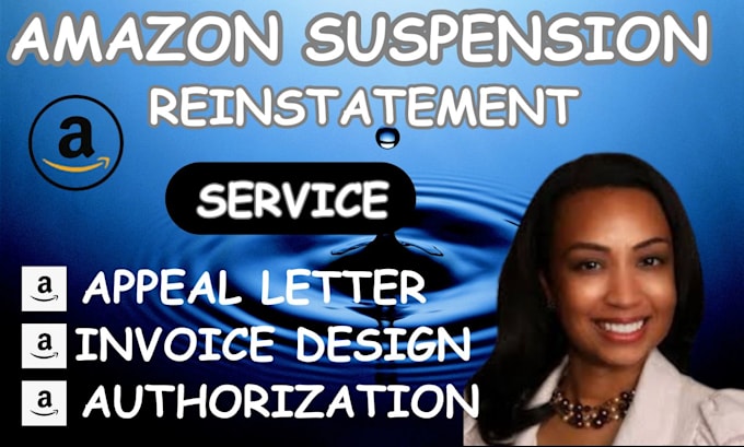 Gig Preview - Do amazon account reinstatement appeal letter plan of action suspension