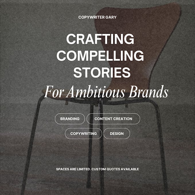 Gig Preview - Craft compelling stories for your email campaigns