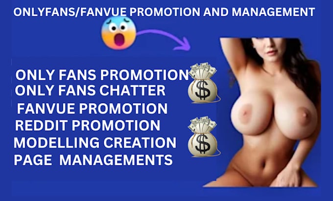 Gig Preview - Viral fanvue fansly onlyfans promotion chatter adult web management x marketing