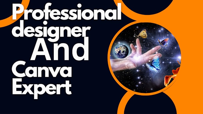 Gig Preview - Professional graphic designer and canva expert